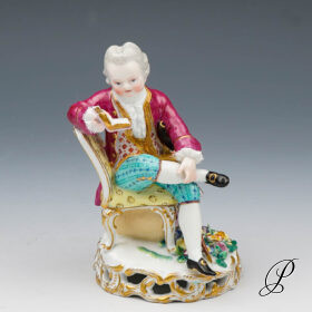 Figur Meissen 1.Wahl um 1860 von Michel Victor Acier
