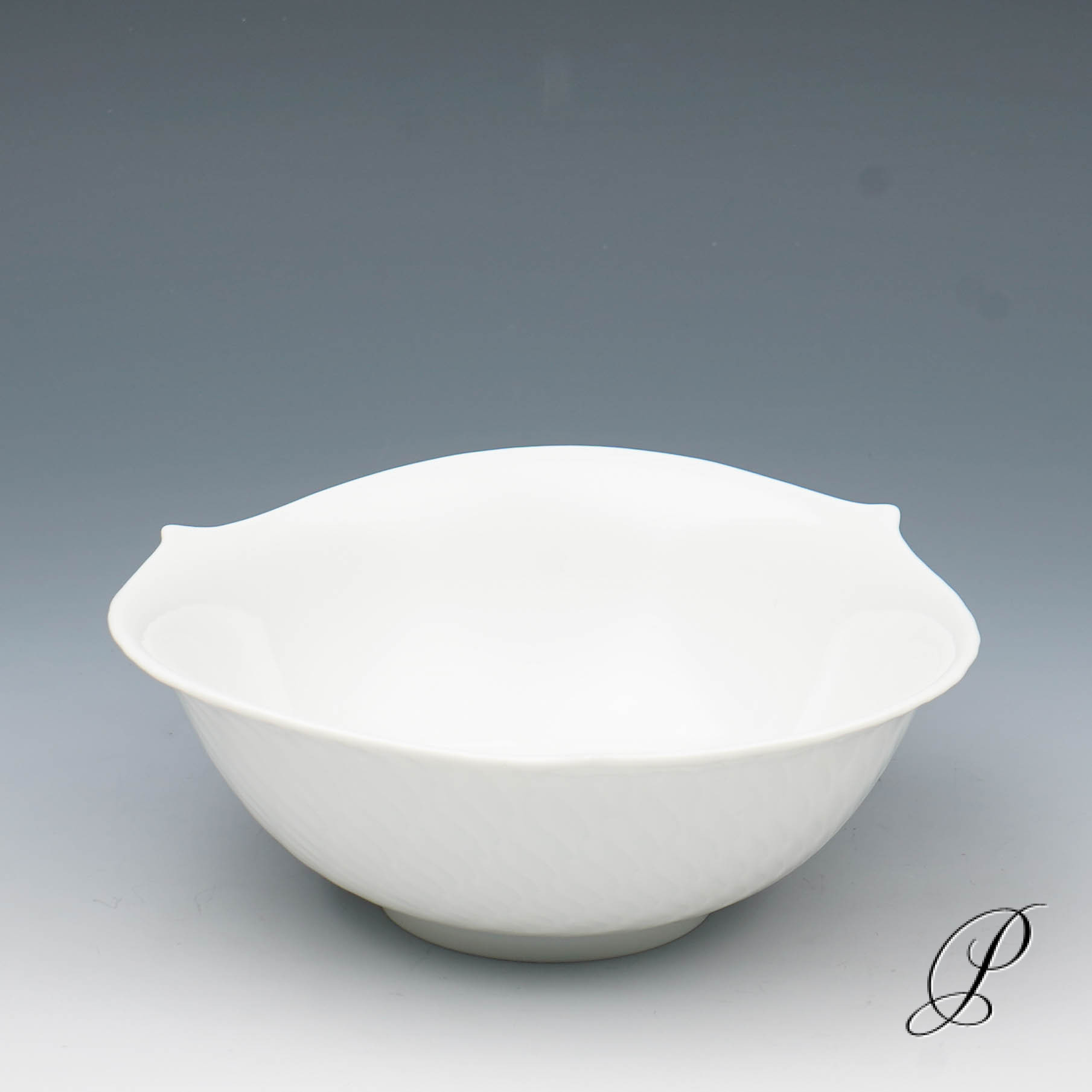 2 Müslischalen oder Beilageschalen Meissen Wellenspiel Relief – Bild 4