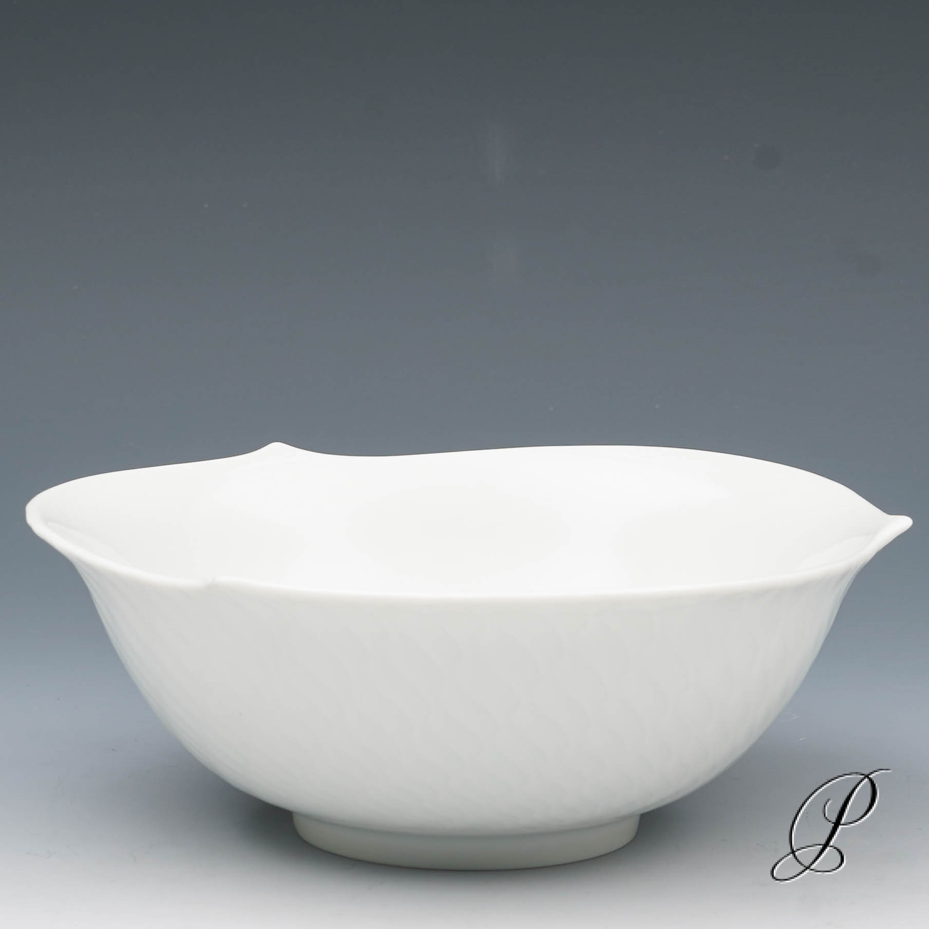 2 Müslischalen oder Beilageschalen Meissen Wellenspiel Relief – Bild 6