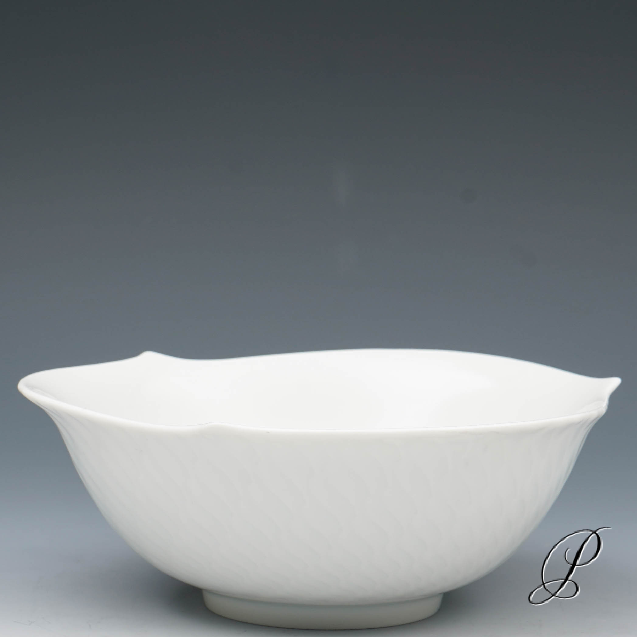 2 Müslischalen oder Beilageschalen Meissen Wellenspiel Relief – Bild 9