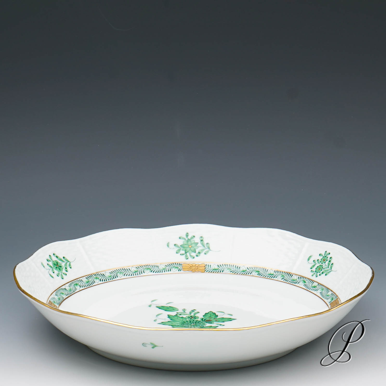 Speiseservice Herend im Dekor Apponyi grün für 12 Personen – Bild 27