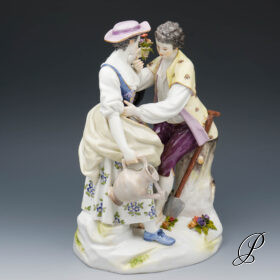 große Figurengruppe Meissen 1.Wahl