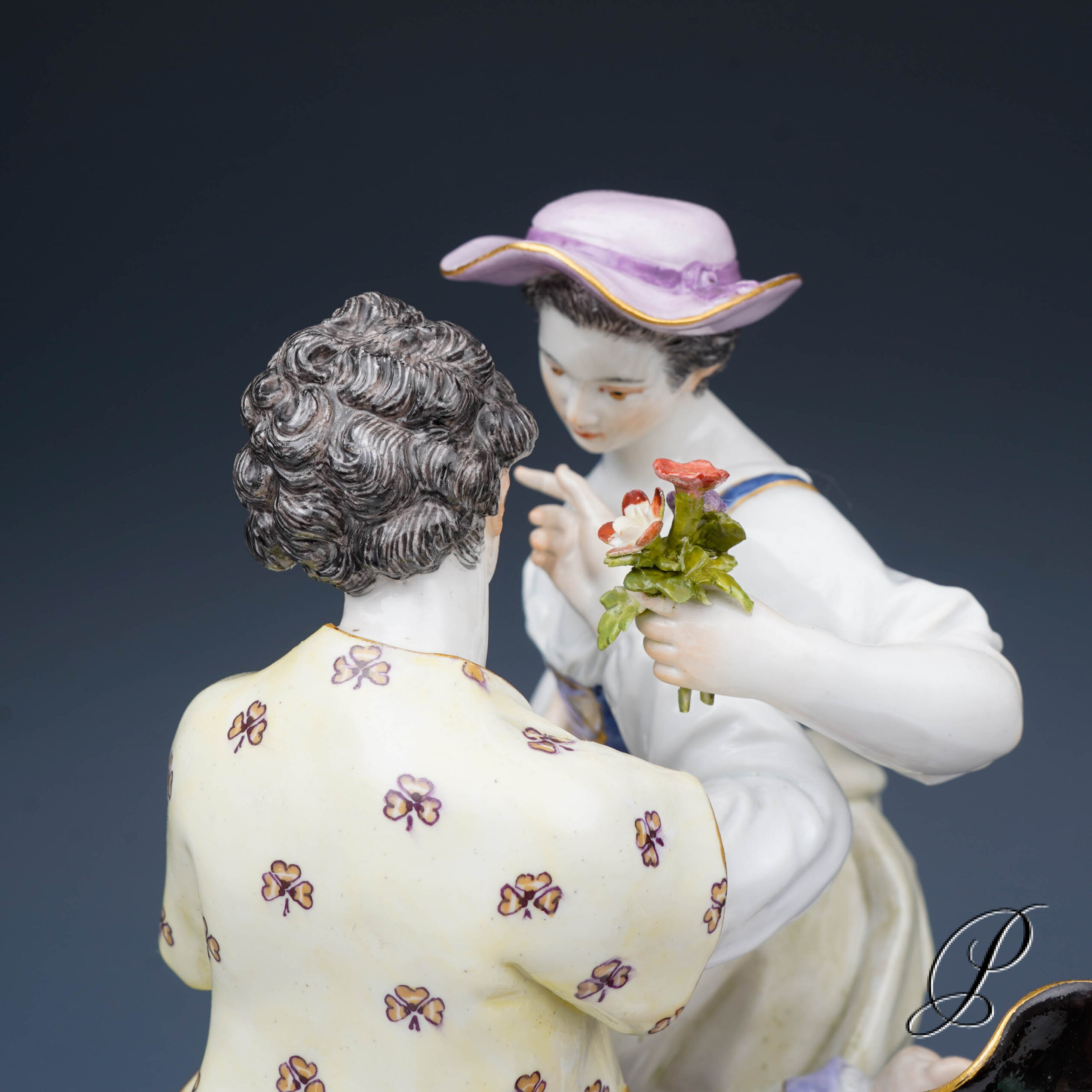 große Figurengruppe Meissen 1.Wahl – Bild 10