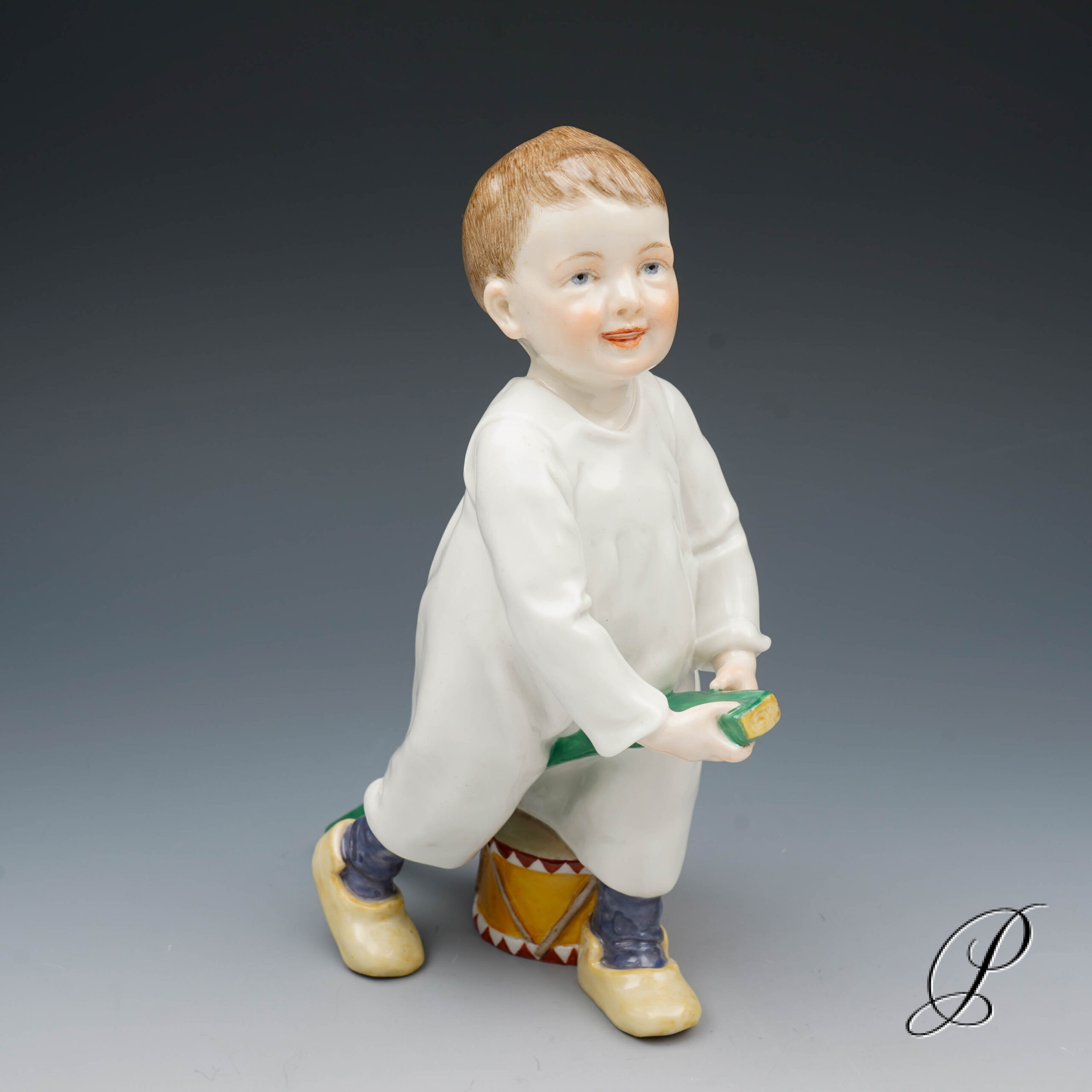 Figur Meissen Hentschelkind Jugendstil um 1910 Jhd. – Bild 10