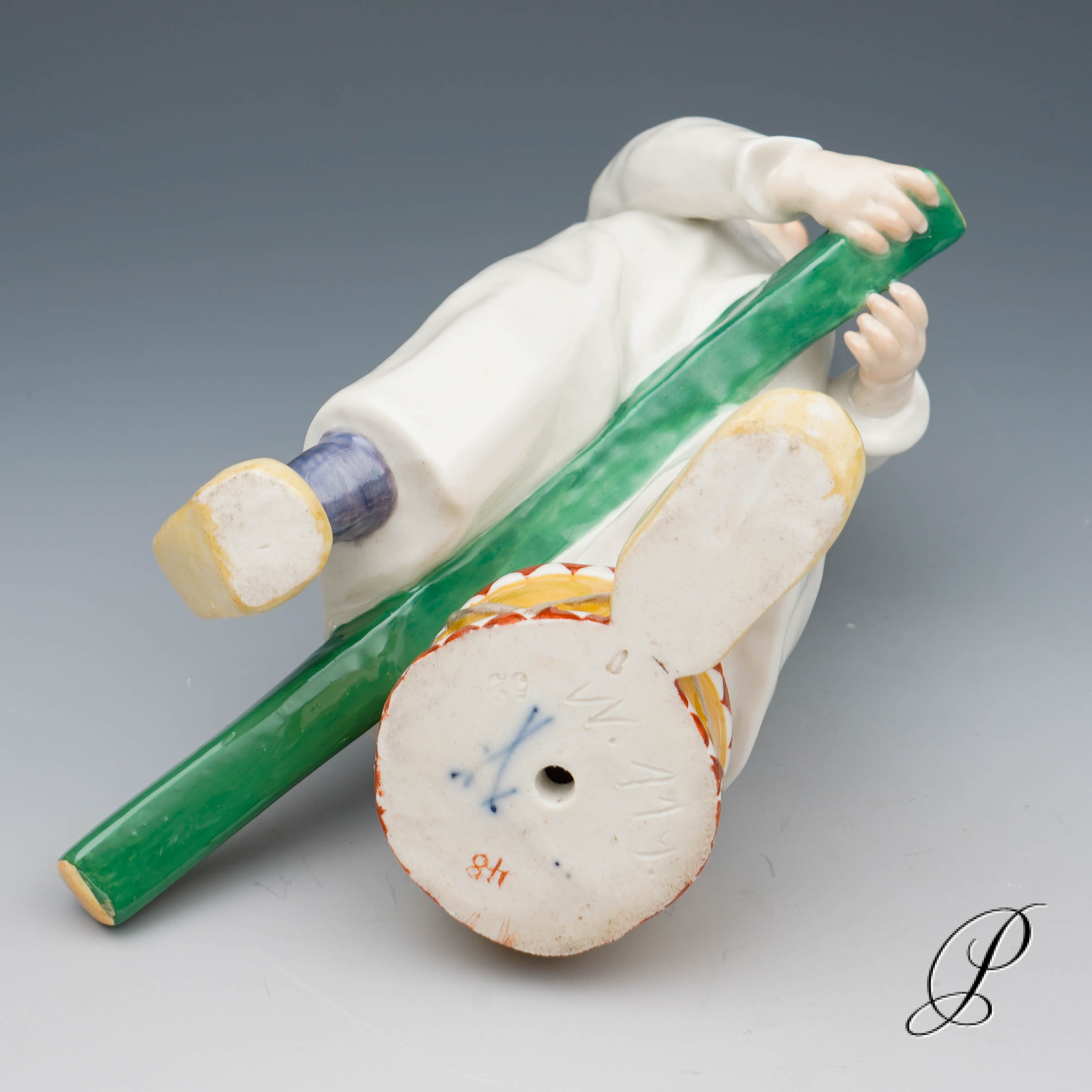 Figur Meissen Hentschelkind Jugendstil um 1910 Jhd. – Bild 11