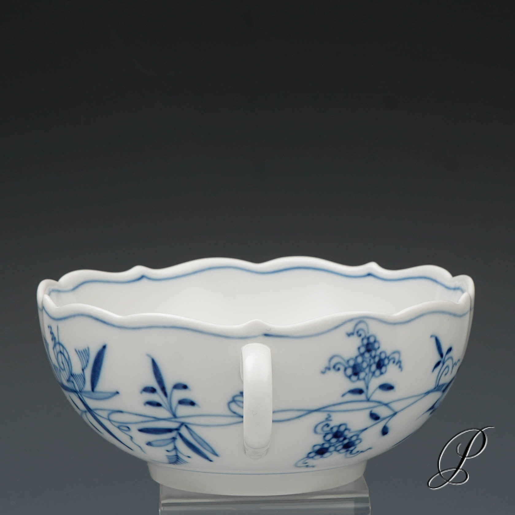 Suppengedeck Meissen 1.Wahl im Dekor Zwiebelmuster – Bild 5