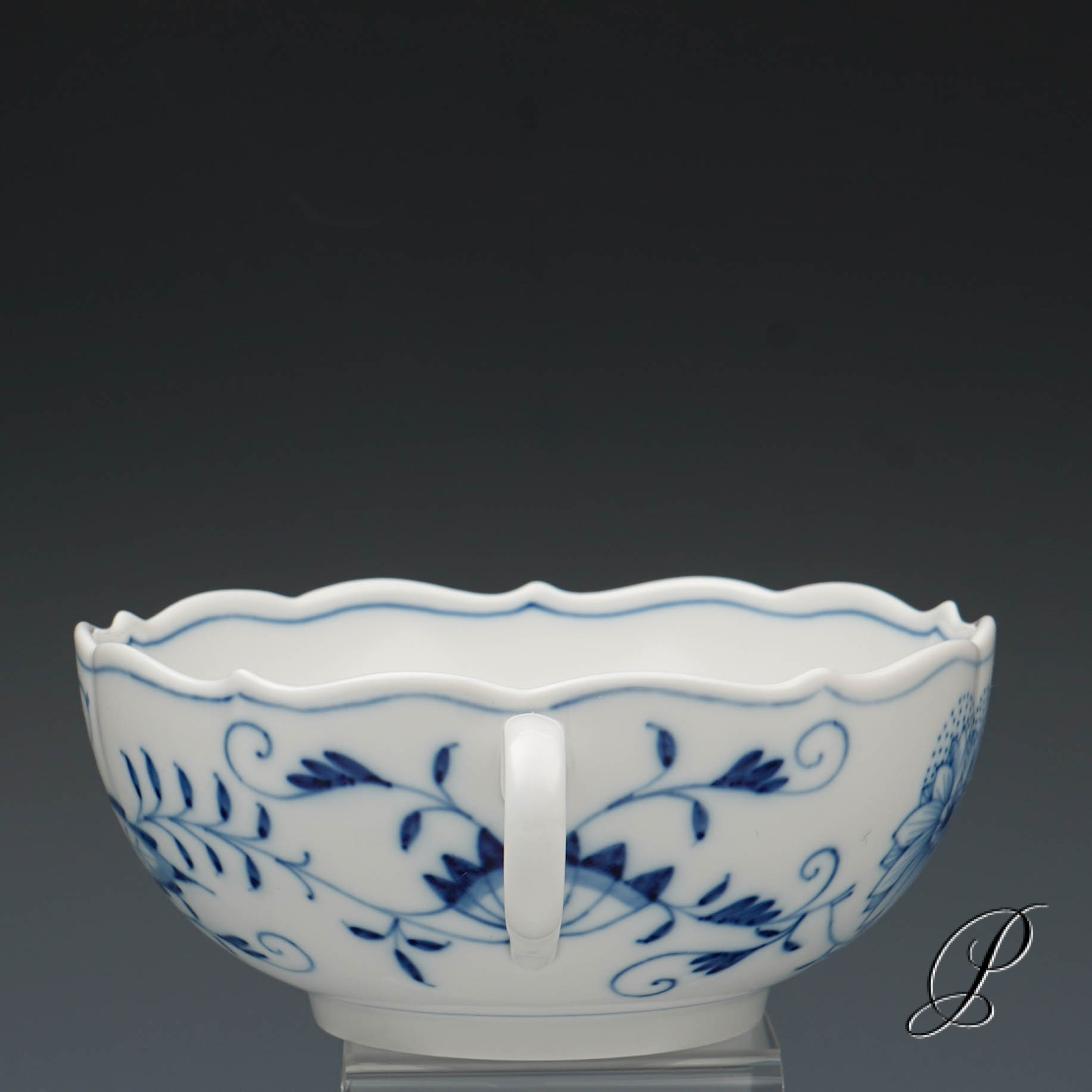 Suppengedeck Meissen 1.Wahl im Dekor Zwiebelmuster – Bild 7