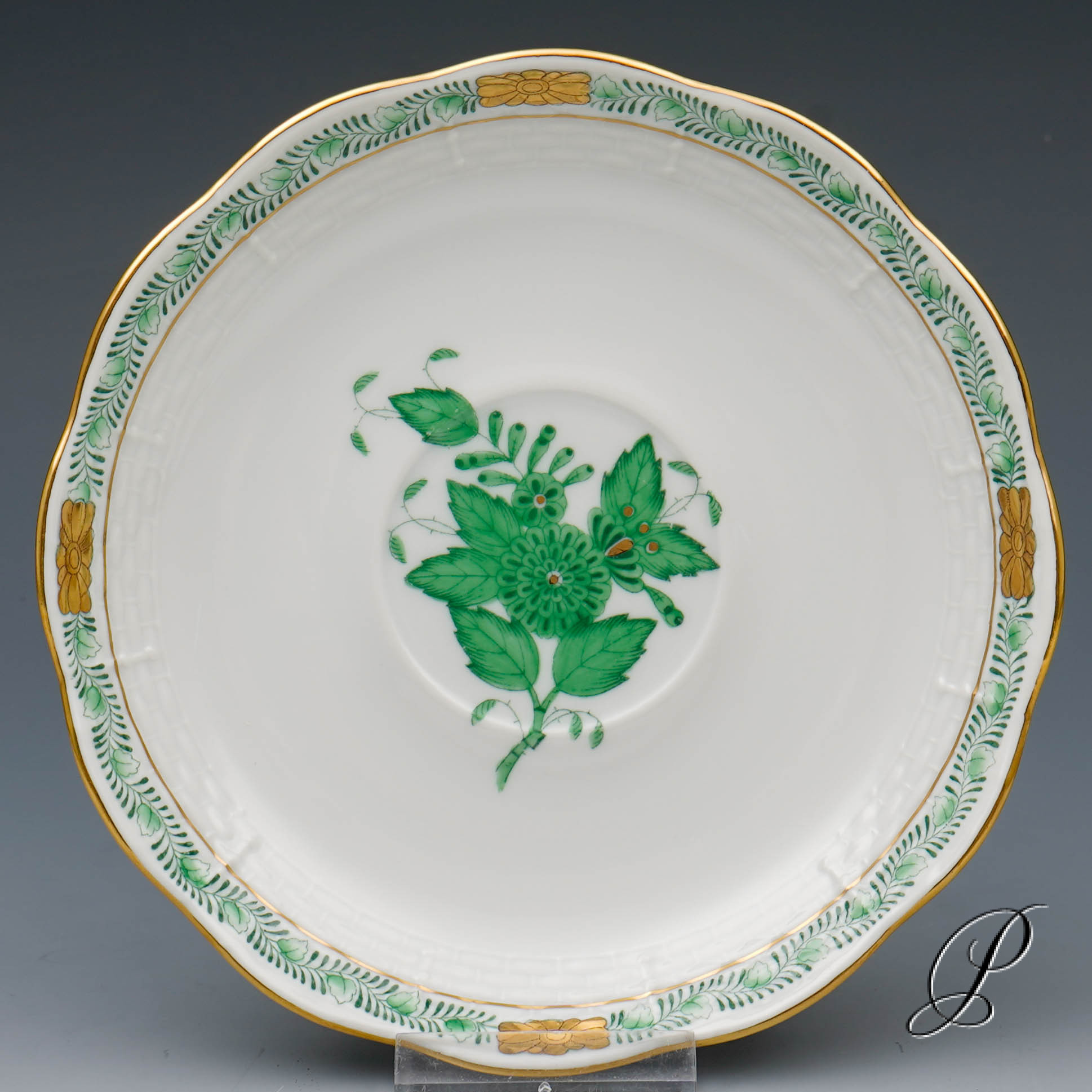 Teeservice Herend im Dekor Apponyi grün für 6 Personen – Bild 14