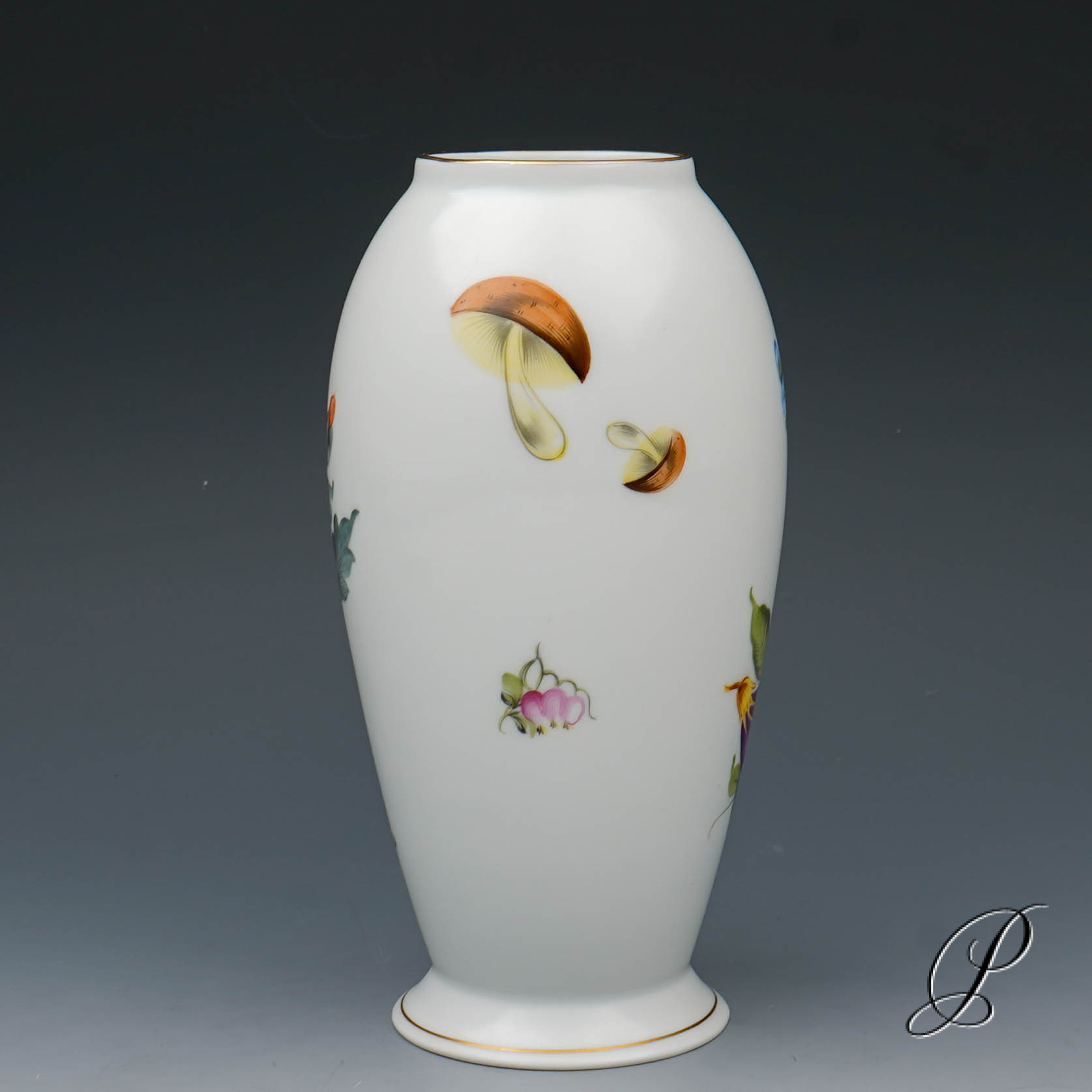 Vase Herend im Dekor BFR "Bouquet de Fruits" – Bild 3