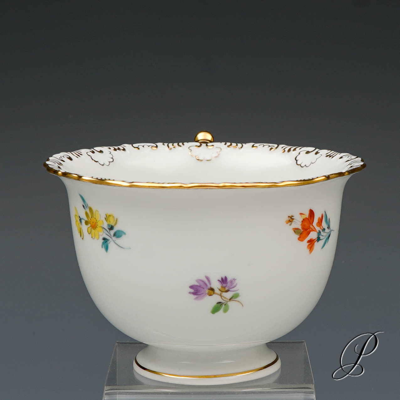 6 Kaffeegedecke Meissen 1.Wahl im Dekor Streublume – Bild 21