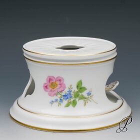 Stövchen mit Teelichthalter Meissen im Dekor Blume2