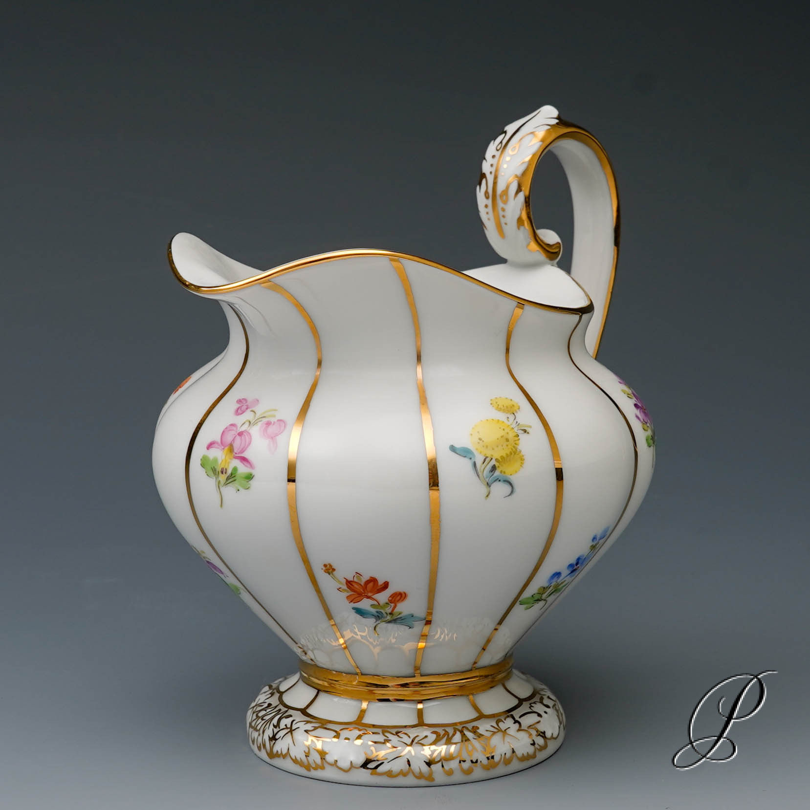 Zuckerdose Meissen 1.Wahl X-Form – Bild 2