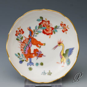 Konfektschälchen Meissen 1.Wahl Chinesischer Drache und Storch