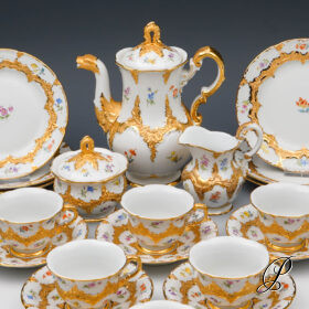 Prunk - Mokkaservice Meissen / B-Form