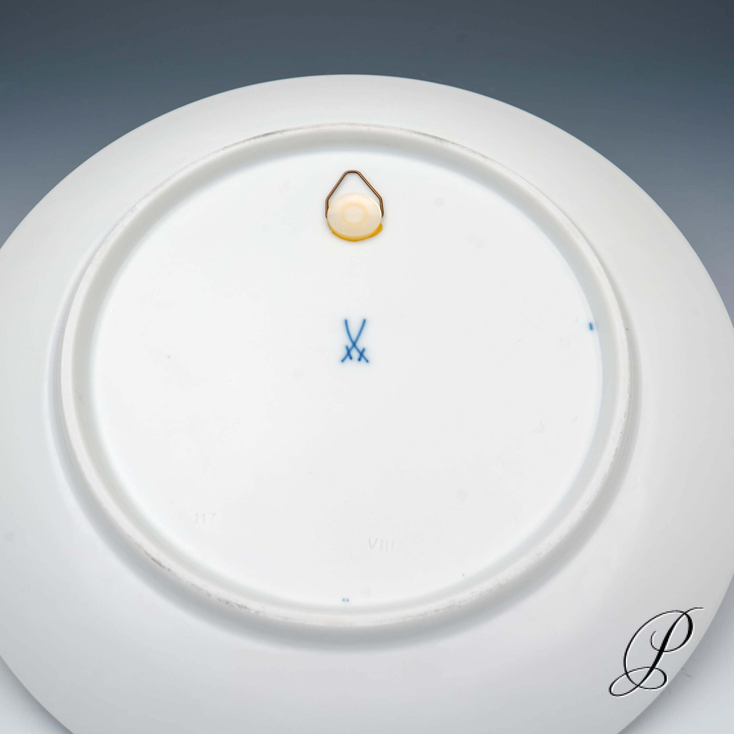 Wandteller Meissen 1.Wahl Berlin Alexanderplatz mit Fernsehturm – Bild 9