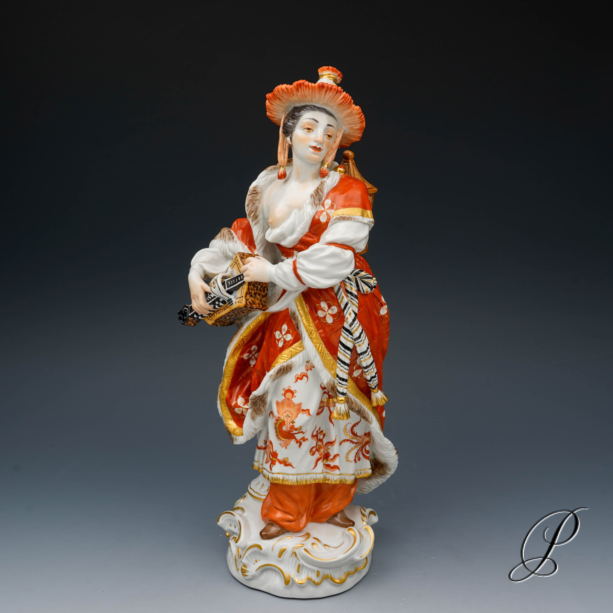 große Malabarin Meissen 1.Wahl – Bild 2