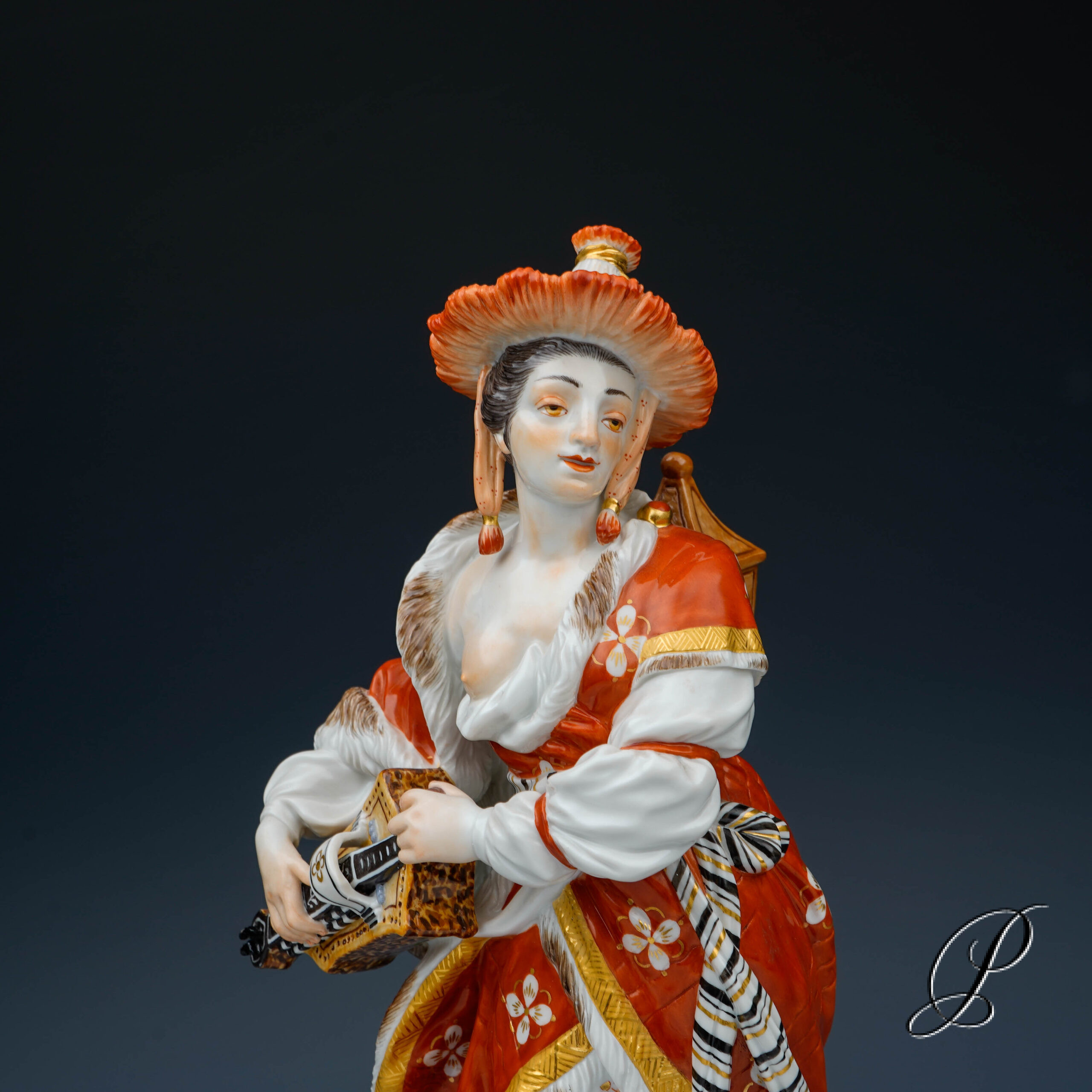 große Malabarin Meissen 1.Wahl – Bild 4