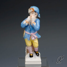 Monatsfigur KPM Berlin -Januar - Strenzeichen Wassermann