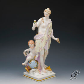 große Figur KPM Berlin von Friedrich Elias Meyer "die Astronomie"