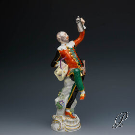 limitierte Auflage!!! Meissen Harlekin Komödiantenfigur