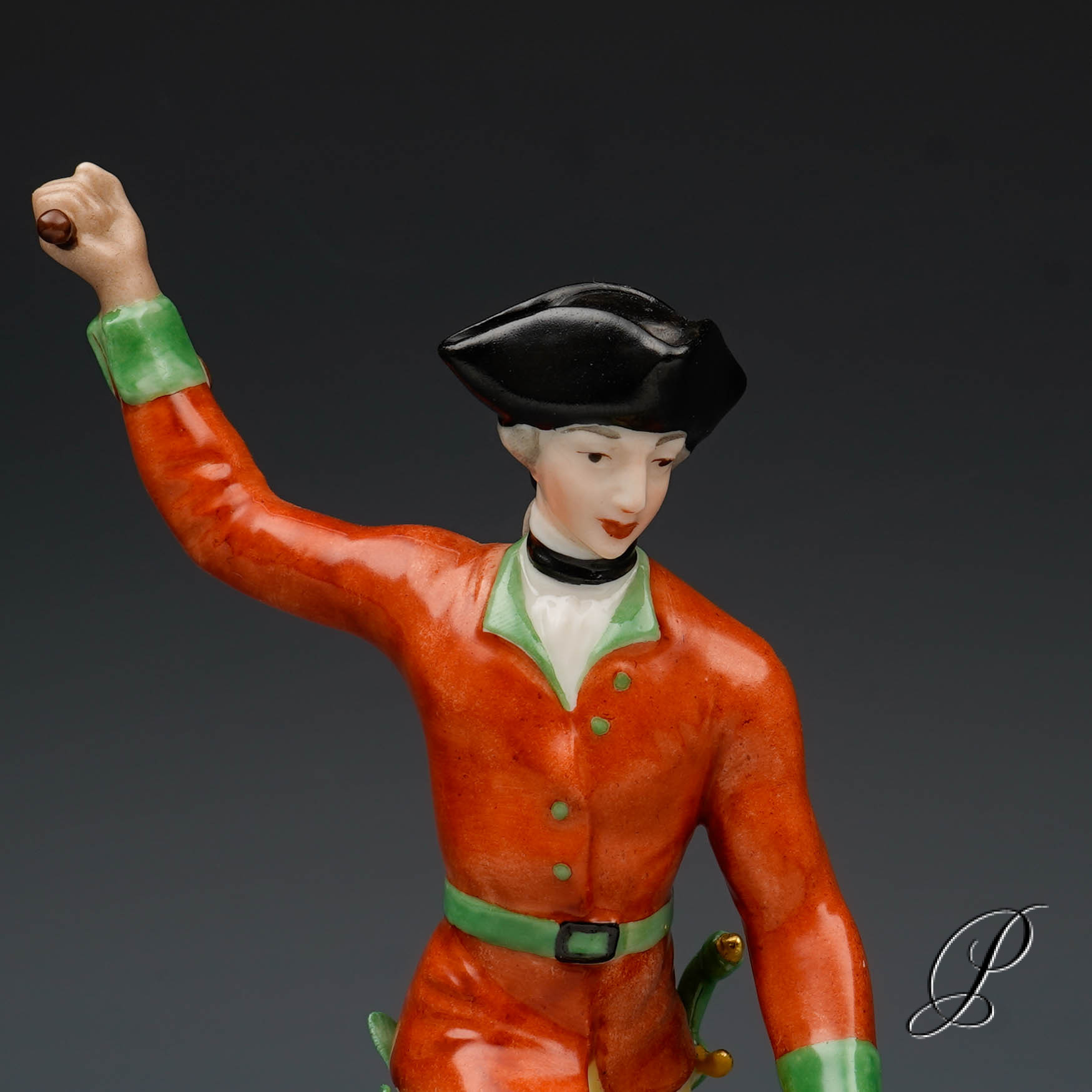 Figur Nymphenburg aus der Roten Jagd "Piquer mit Hunden" – Bild 4