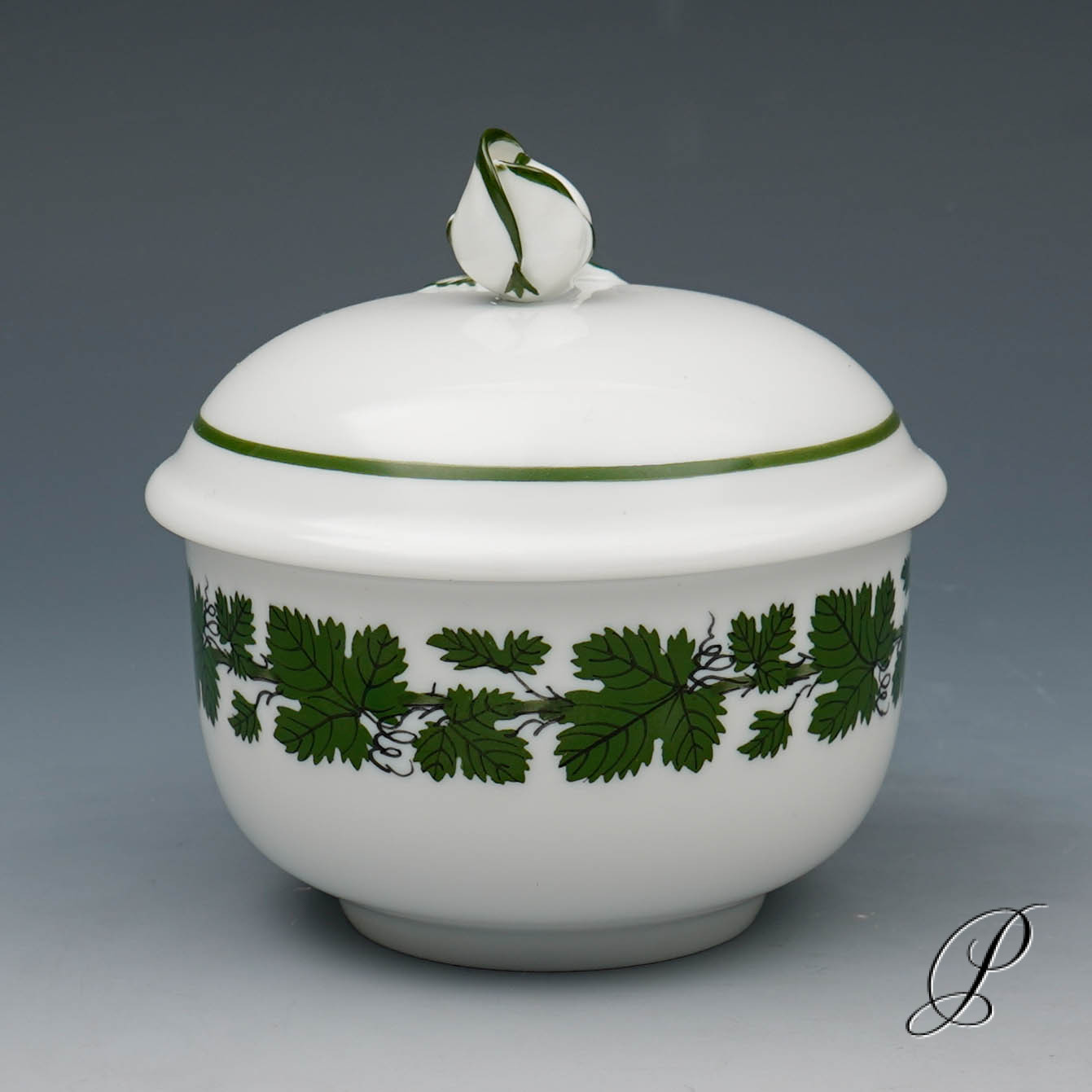 Kaffeeservice Meissen für 6 Personen im Dekor Weinlaub – Bild 7