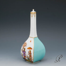 Meissen wunderbare großer Flacon mit Chinoiserin nach Hörold