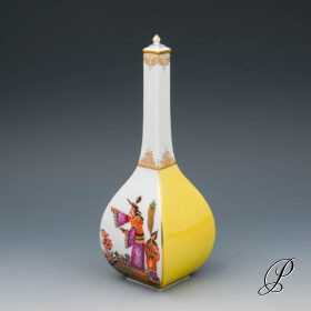 Meissen wunderbare großer Flacon mit Chinoiserin nach Hörold