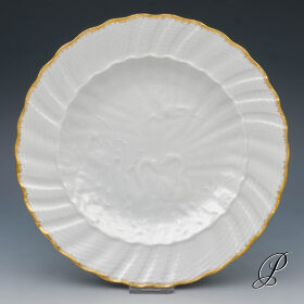 Meissen Speiseteller Schwanendessin / Schwanenservice