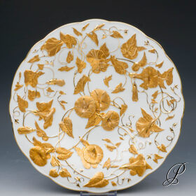 großer Prunkteller Meissen Pfeiferzeit um 1924 Jhd.