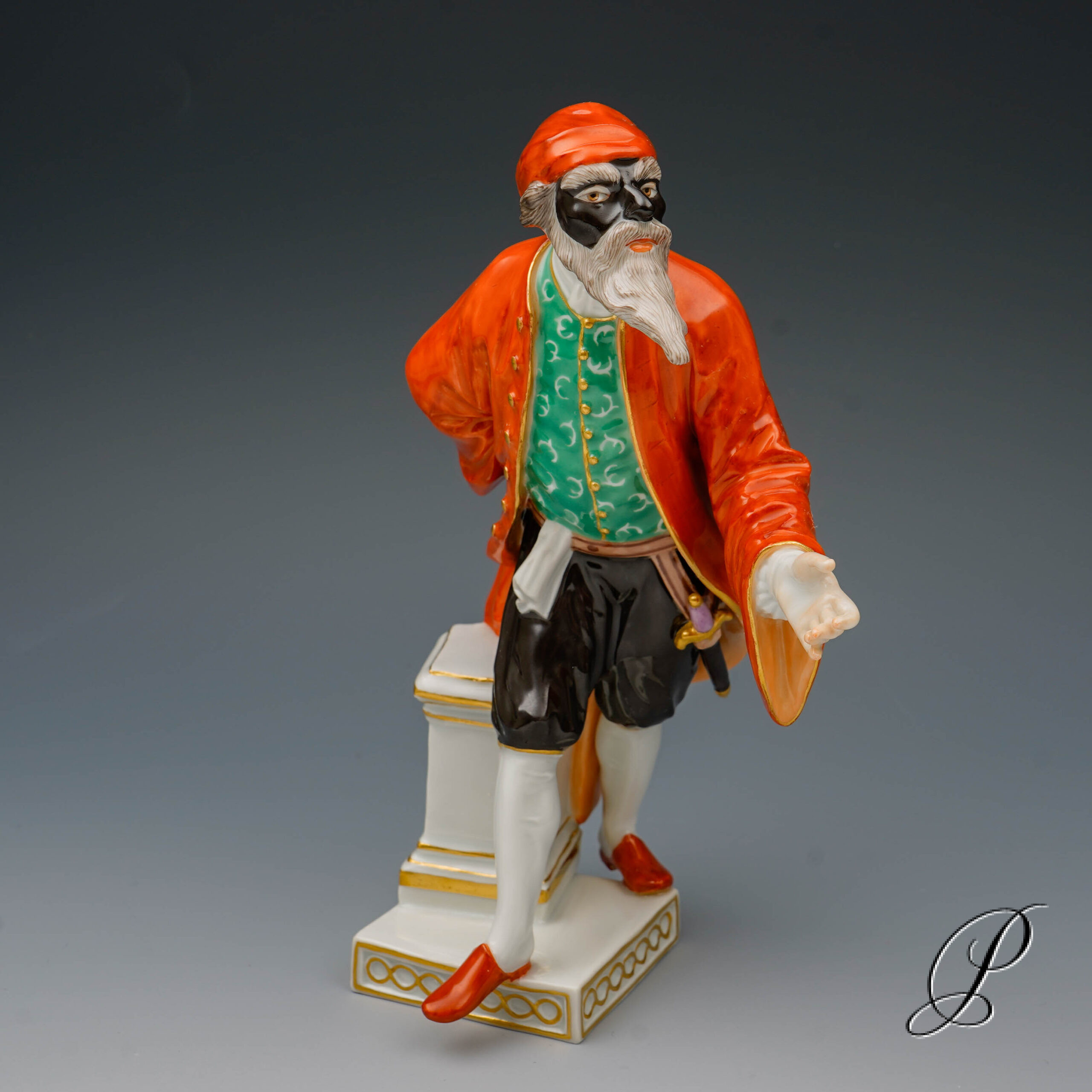 Figur Meissen 1.Wahl Pantalone Italienische Komödie – Bild 8