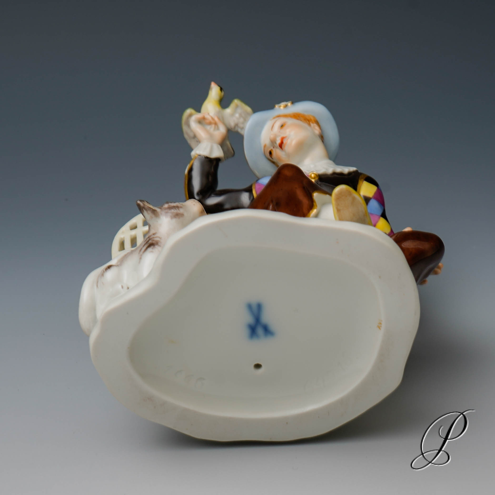 Harlekin Meissen 1.Wahl aus der Commedia dell`arte – Bild 9