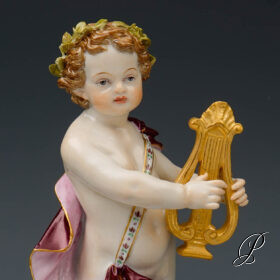 Meissen Figur Knaufzeit "Apollo mit Lyra" - sehr selten!!!