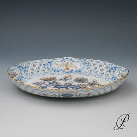 Meissen Durchbruchschale im Dekor Zwiebelmuster Royal