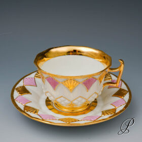 wunderschönes Prunkgedeck Meissen 1.Wahl um 1800 - Antiquität