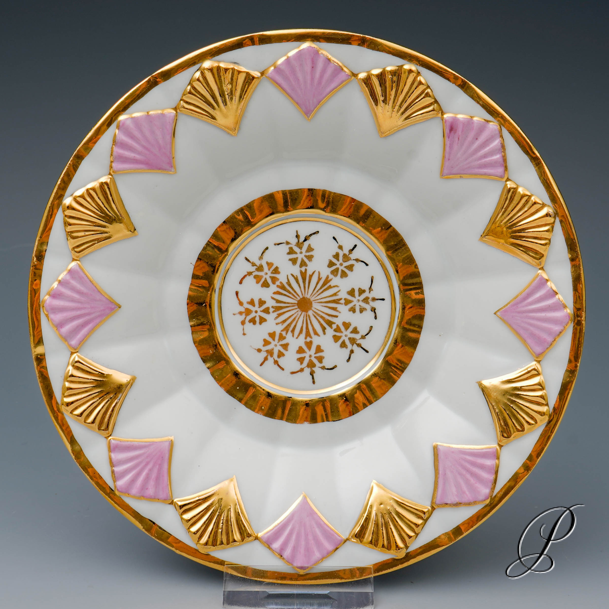 wunderschönes Prunkgedeck Meissen 1.Wahl um 1800 - Antiquität – Bild 4