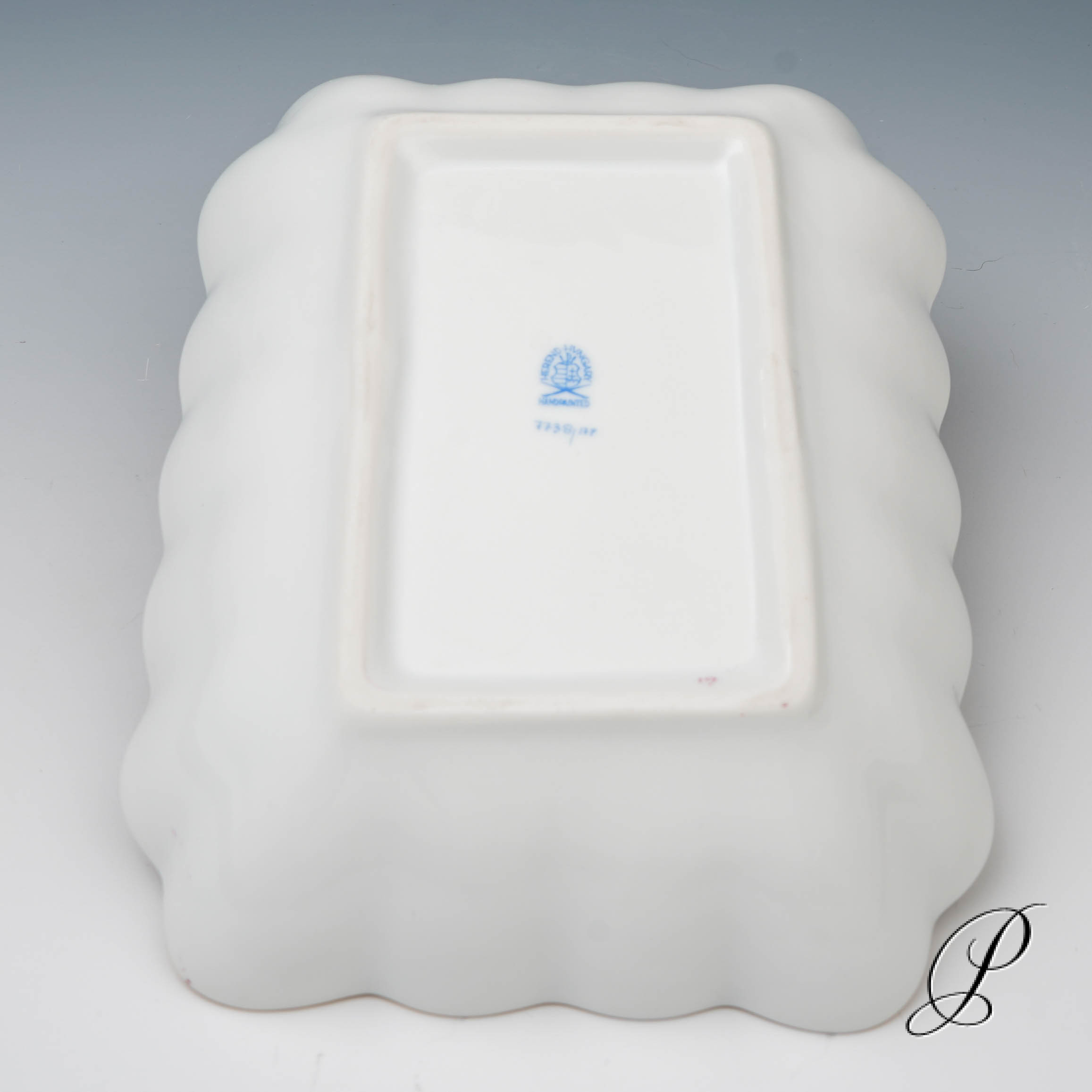 Gebäckschale Herend Apponyi purpur – Bild 5