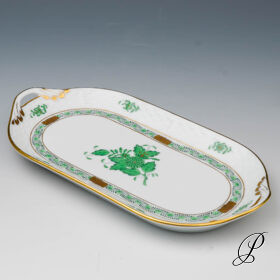 Kuchenplatte Herend Apponyi grün