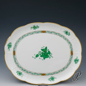 Beilagenplatte Herend Apponyi grün