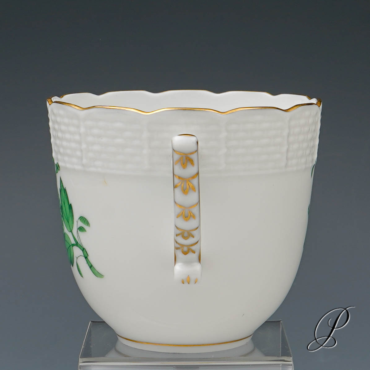 Kaffeegedeck Herend im Dekor Apponyi grün – Bild 13