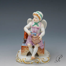 Figur Meissen 1.Wahl "Amorette als Köchin"