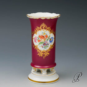 wunderschöne Füßchenvase Meissen