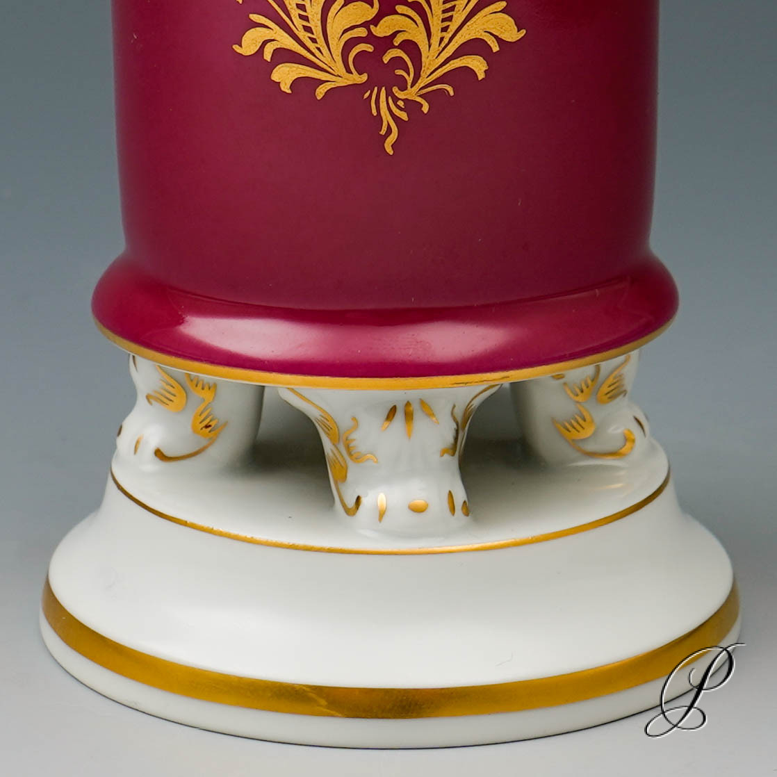 wunderschöne Füßchenvase Meissen – Bild 5