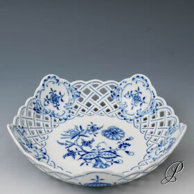 Gebäckschale Meissen 1.Wahl Zwiebelmuster