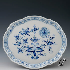 Tablett Meissen im Dekor Zwiebelmuster
