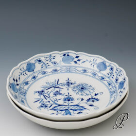 2 Schalen Meissen im Dekor Zwiebelmuster