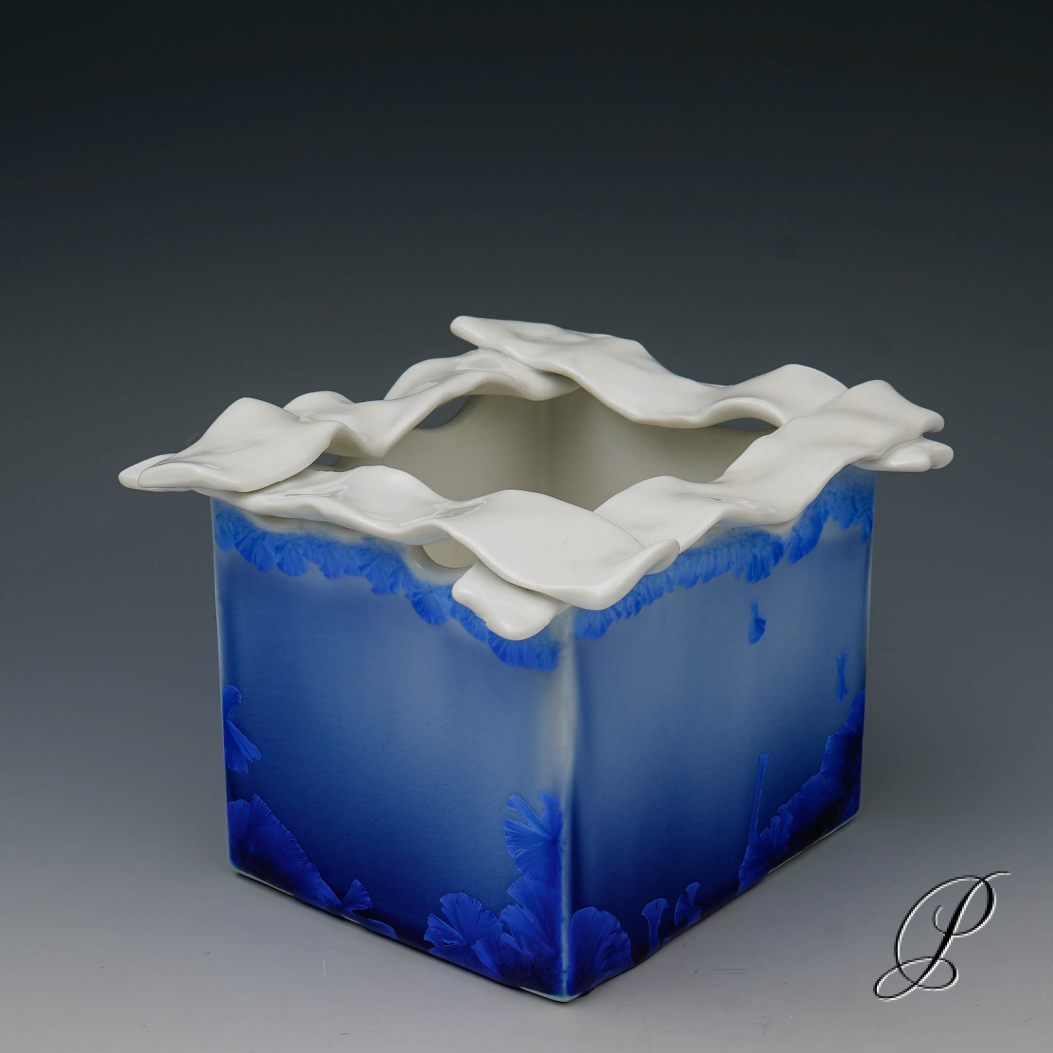 Unikat Meissen von Ludwig Zepner Kristallglasur