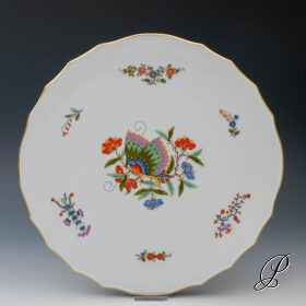 Tortenplatte Meissen 1.Wahl im Dekor Chinesischer Schmetterling