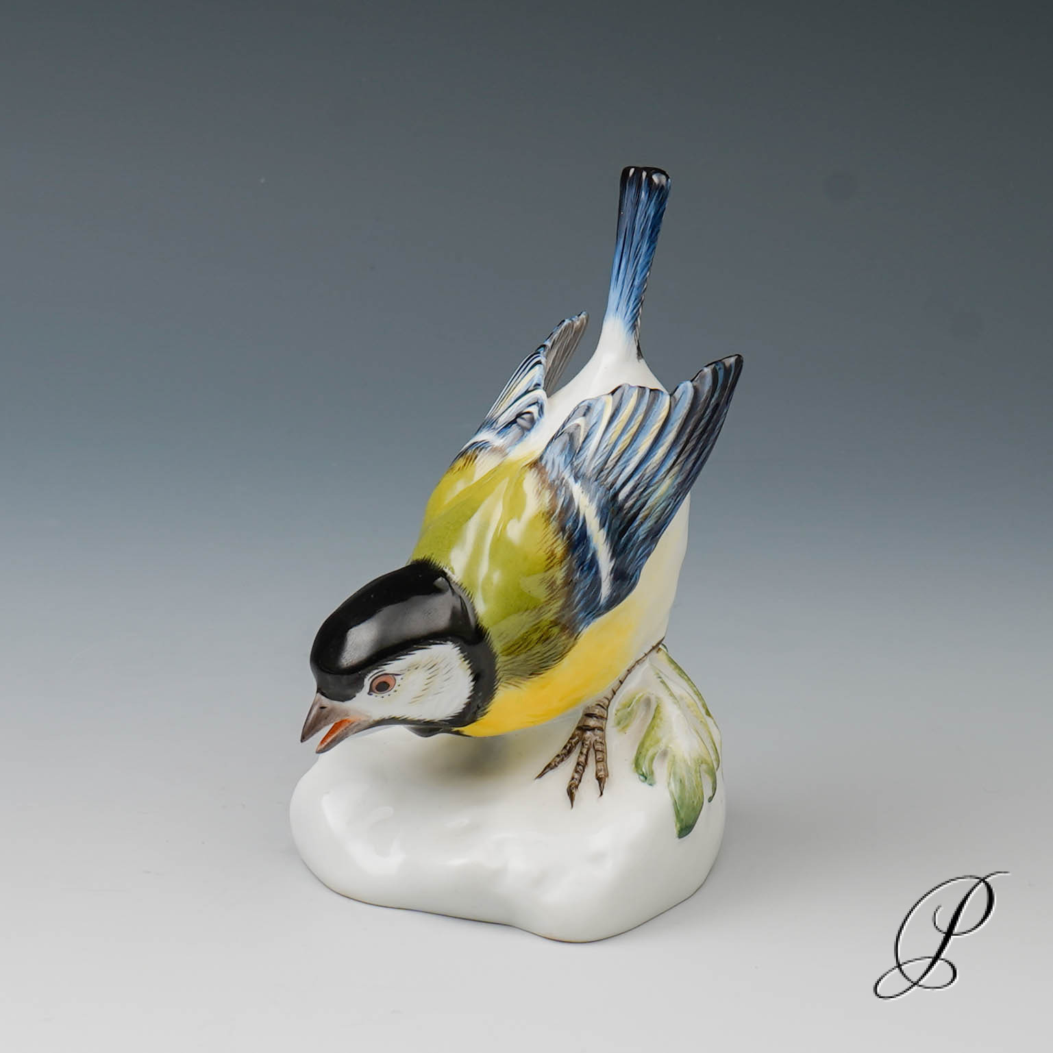 Figur Meissen 1.Wahl Kohlmeise