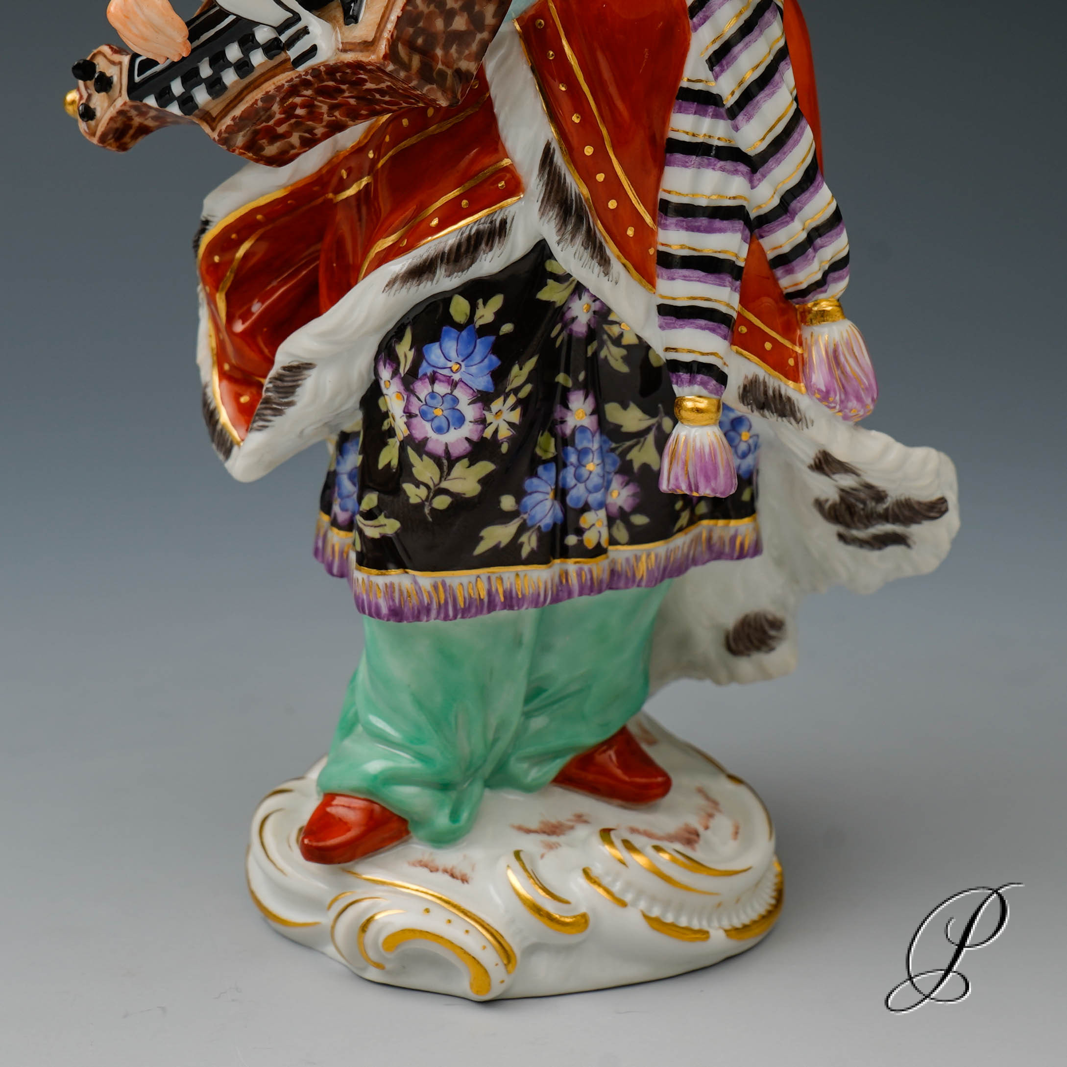 Figur aus Meissner Porzellan 1.Wahl - Malabarin – Bild 3